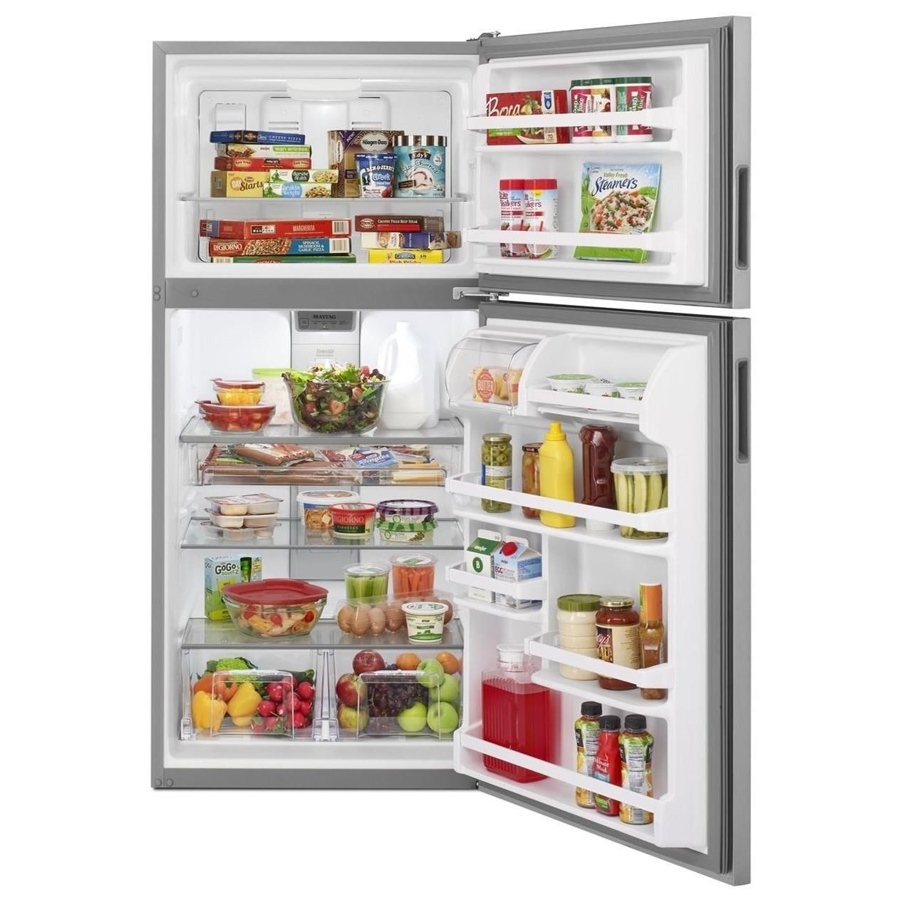 Maytag MRT118FFFZ 30Inch Wide Top Freezer Refrigerator with PowerCold